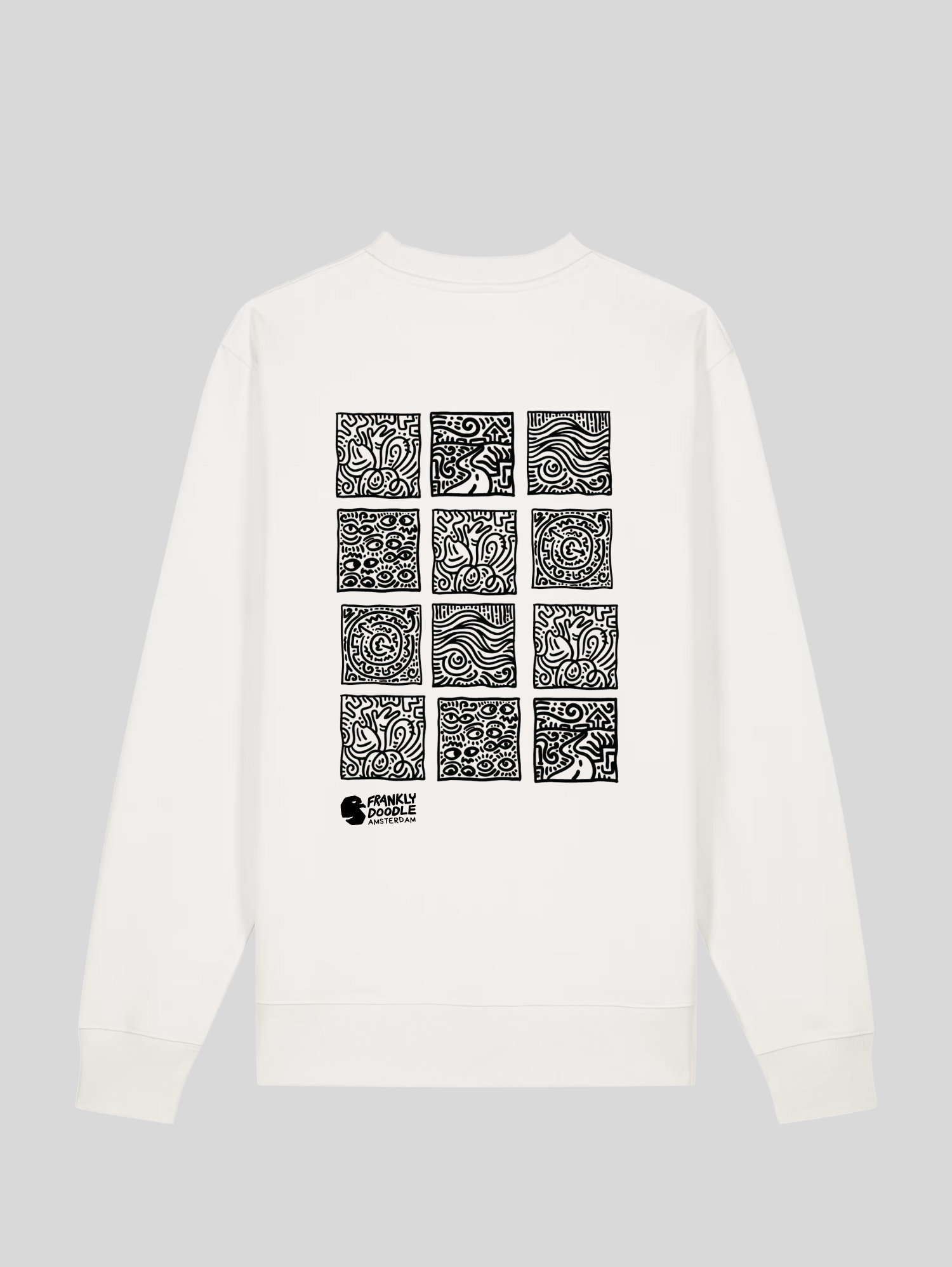 Sweat Grid Backprint