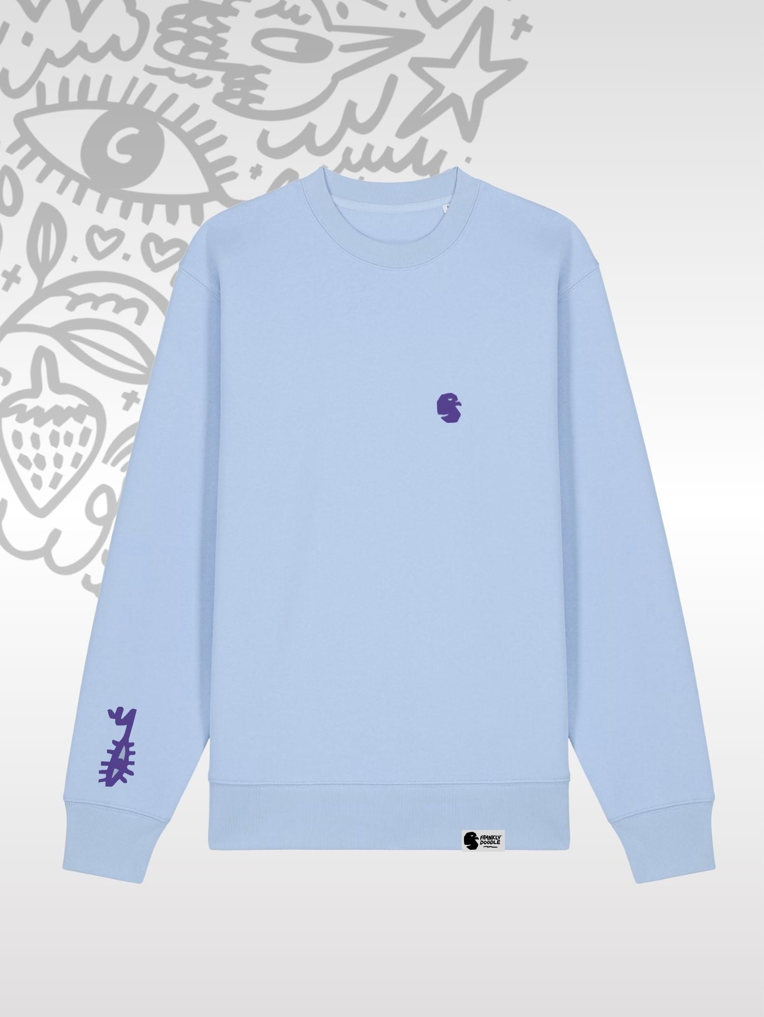Sweat Lightblue Purple Eye