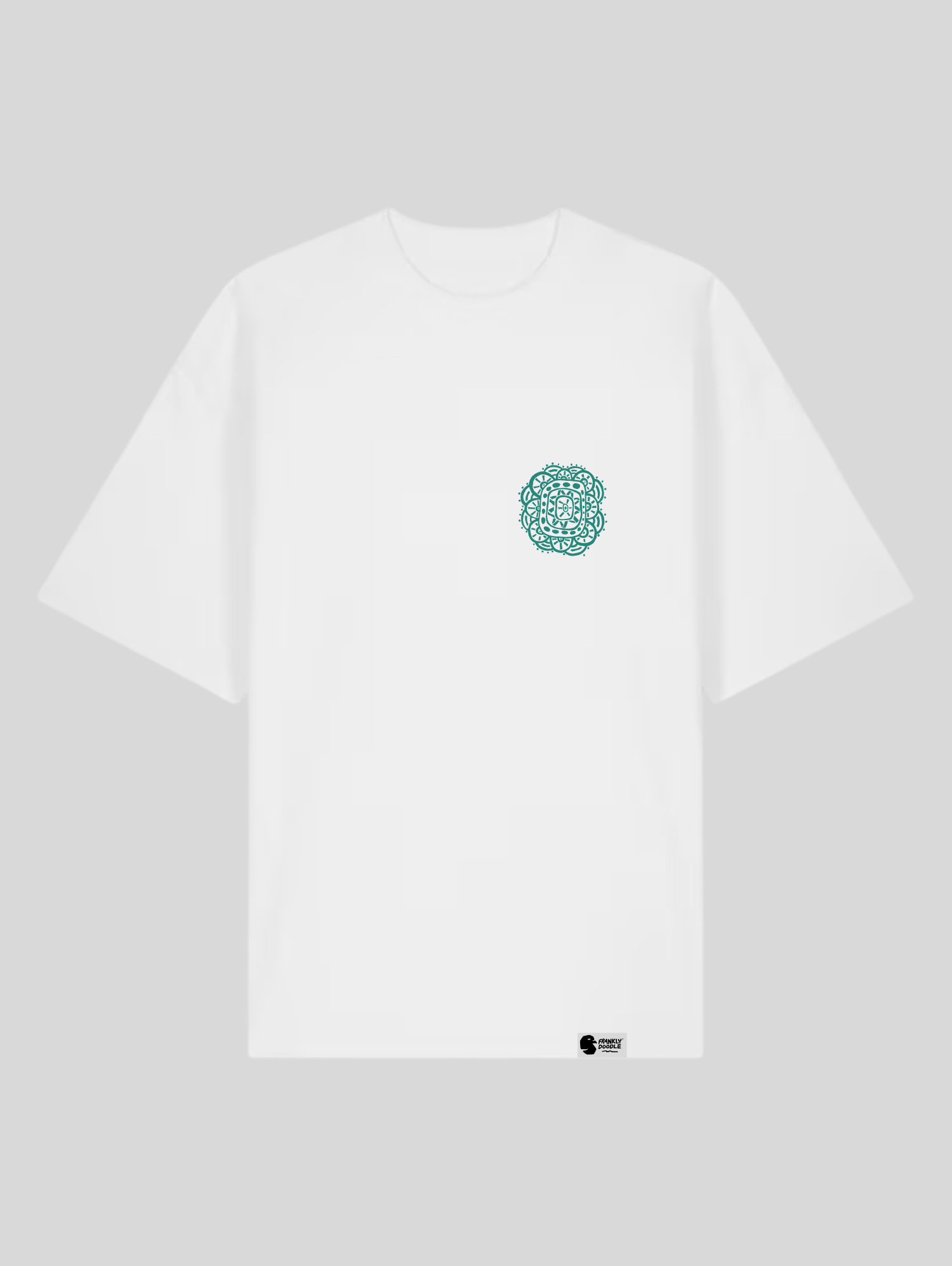 Tee Goggle beach doodle